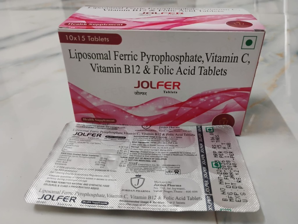 JOLFER tablet packaging